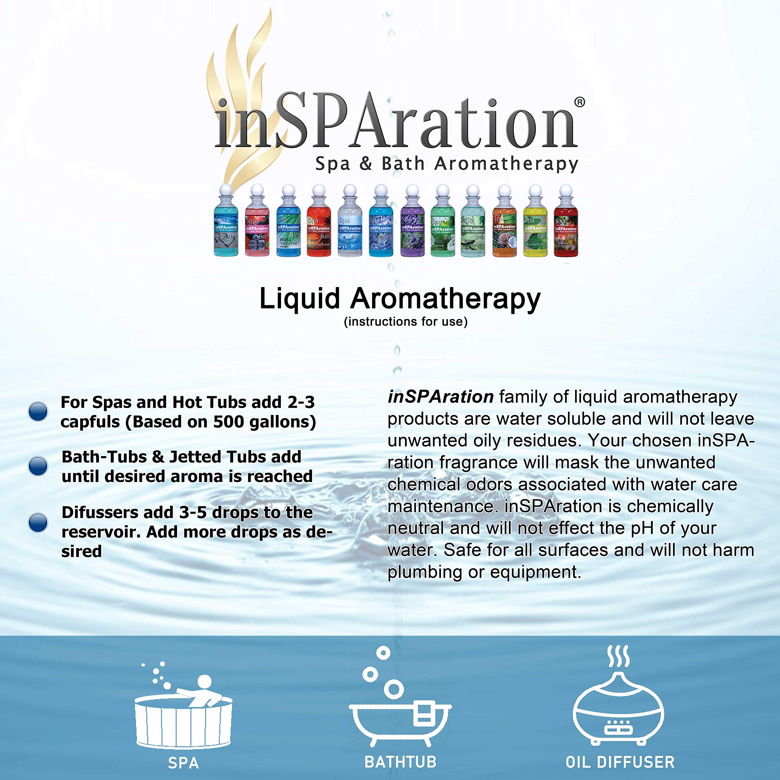 InSPAration Vanilla Twist Aromatherapy (9 ounce) Yellow - Image 4