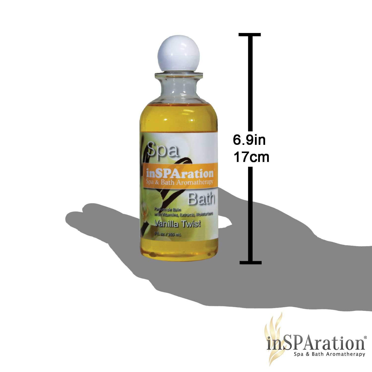 InSPAration Vanilla Twist Aromatherapy (9 ounce) Yellow - Image 3
